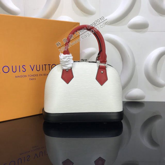 LOUIS VUITTON專櫃新款包包 路易威登Alma BB手袋 LV拼接手提肩背斜挎女包  ydh4140